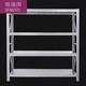 歐漫圖貨架倉儲倉庫置物架家用展示架庫房?jì)ξ锟山M裝收納鐵架子層架工廠(chǎng) 中型單獨加層
