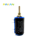 PAKAN 精密多圈電位器 10圈滑動(dòng)變阻器 線(xiàn)繞電位器 WXD3-13-2W 100K 精度5% (1只)