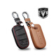 安美盛 道奇酷威汽車(chē)鑰匙扣鑰匙包 酷威改裝專(zhuān)用頭層牛皮智能遙控器鑰匙套鎖匙包皮套汽車(chē)用品 智能兩鍵黑色款 道奇酷威專(zhuān)用鑰匙包