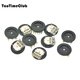 TaoTimeClub 撥盤(pán)齒輪電位器單聯(lián)雙聯(lián)3腳  5腳  1-B503 （5個(gè)） B503 50K 雙聯(lián)撥盤(pán)16*2MM 5腳