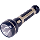 雅格（YAGE）led手電筒強光探照燈手提燈亮遠射充電聚光大功率巡邏戶外應(yīng)急燈 炫黑大號（8CM*26CM）