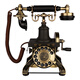 金順迪HA1892TN 美式仿古電話(huà)機 歐式復古家用固定電話(huà)座機 老式創(chuàng  )意古董辦公話(huà)機 旋轉款(接電話(huà)線(xiàn))
