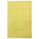 芬尚 加厚八開(kāi)15格毛邊紙  學(xué)生毛筆書(shū)法課堂練習用米格紙黃色書(shū)法紙格寬6.8cm/36張 36*25cm