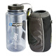 樂基因（nalgene）美國進(jìn)口廣口tritan塑料杯泡茶+鋁膜保溫杯套隔熱防水防震 黑色 1000ml +杯套