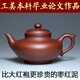 一茗金砂 宜興紫砂壺茶壺自產(chǎn)自銷 名家吳竹霞小竹 稀有原礦老棗紅泥300CC手工壺笑櫻壺