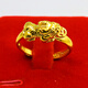 千影珠寶 黃色金戒指女款貔貅活口戒指時(shí)尚經(jīng)典款首飾品禮品送禮送朋友送親人送愛(ài)人 0.3防偽品牌標簽標價(jià)1158