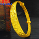 蘇蘭卡推拉款鍍金鐲子媽媽款滿(mǎn)天星手鐲鍍沙金手環(huán)送媽媽女友閨蜜禮物