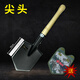 冀川6411廠(chǎng)209小軍鍬戶(hù)外工兵鏟多功能工兵鏟子車(chē)載兵工鐵鍬 209A尖頭