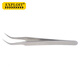 開(kāi)拓（EXPLOIT）鑷子工具 不銹鋼防磁加硬彎嘴尖不銹鋼鑷子 彎頭尖嘴