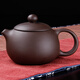 茗客 茶壺紫砂功夫家用宜興紫泥仿古單壺西施石瓢 西施紫砂茶壺
