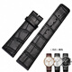 征途CK牛皮表帶K2N281C1/K2N281C6/K2N286G6專(zhuān)用手表帶 手表鏈 黑色竹節紋有車(chē)線(xiàn)22*20mm無(wú)金屬扣