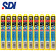 手牌（SDI）美工刀片1403車窗太陽膜專用介刀片9mm小號(hào)標(biāo)準(zhǔn)批發(fā) 9mm寬60度角標(biāo)準(zhǔn)刀片(10小盒裝)