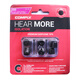 康佩來（COMPLY FOAM） C套入耳式耳機(jī)耳塞記憶海綿套耳套耳帽硅膠套t500 COMPLY Tx-167（直筒帶濾網(wǎng)）  小號 1對