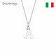BROSWAY歐美時(shí)尚TJMini系列項鏈字母吊墜小眾輕奢飾品生日送女友禮物 私密物語(yǔ) 字母A 鏈長(cháng)440mm