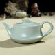 汝道  汝窯茶壺陶瓷功夫茶具普洱觀音泡茶器 天青汝瓷可養(yǎng)蟬翼開片個(gè)性把玩單壺 汝窯竹節(jié)壺160ml