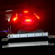 美蒂亞汽車(chē)LED超亮倒車(chē)燈12V通用倒車(chē)輔助燈改裝爆閃剎車(chē)燈霧燈牌照燈 雙色白光+紅光  一個(gè)裝