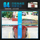 譽(yù)霸（YOELBAER）全景攝像頭360汽車(chē)高清左右前輪車(chē)用攝像頭360度側視盲區輔助系統 B4:（右側紅外燈+7寸觸摸4畫(huà)面）