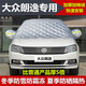 上汽大眾朗逸專(zhuān)用半罩車(chē)衣冬季加厚棉汽車(chē)前擋風(fēng)玻璃牛津布新朗逸PLUS車(chē)罩防雪防霜凍防曬防雨隔熱遮陽(yáng)套 升級牛津布--加厚款棉被防盜型--下單請留言車(chē)型