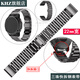 KHZ硅膠表帶適用于Garmin佳明Fenix5 5S 5X 7X6S 6Xplus S60 935手表帶 三珠精鋼快拆黑色 20mm