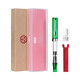 三文堂（TWSBI） ECO鋼筆活塞上墨式鋼筆系列學(xué)生成人練字書法透明示范鋼筆男女孩大容量免費(fèi)刻字送禮官方正品 透明綠 EF尖【官方標(biāo)配-3年免費(fèi)保修】