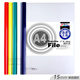 晨光（M&G）抽桿夾彩色透明文件夾資料夾資料夾 15mm  ADM94521