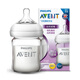 新安怡（AVENT）飛利浦新生兒寶寶寬口徑自然順暢玻璃奶瓶嬰兒高硼硅玻璃 SCF679 125ml SCF678/13