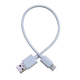 浩客（Hawk)Type-c公對公手機(jī)充電線數(shù)據(jù)線 蘋果全新MacBook華為MateBook 黑色USB+C口 0.25米