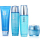 露蘭姬娜護膚保濕套裝八杯水補水化妝品套裝滋潤護膚品套裝 潔面+滋潤水+補水乳+保濕霜
