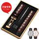維途（vetoo）真皮表帶牛皮手表帶適用于天梭1853 T41力洛克T006俊雅卡森駿馳 棕色-玫瑰金扣 20MM