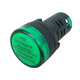 SHSNAO LED 信號燈 指示燈 AD16-22DS SAD16-22DS D/S 孔22mm 綠色，10只 AC380V