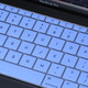帝伊工坊 蘋(píng)果Macbook筆記本電腦新款Air快捷功能13鍵盤(pán)膜M4保護膜Pro15英寸mac13.3 寧靜藍 2016款Pro13TouchBar/Pro15