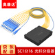 奧康達(dá) 電信級(jí)1分2光纖分路器 分光器 單模方頭SC/UPC 鎧裝光纖分光器 一分二/四尾纖分線(xiàn)器 SC 分光器1分16 12004 2米