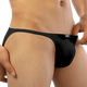 TIKU梯酷男士內(nèi)褲性 莫代爾吸汗透氣三角褲細(xì)帶性感三角內(nèi)褲 黑色 XL