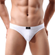 杜米國際男士莫代爾三角內(nèi)褲 男吸汗透氣性感小三角內(nèi)褲全包臀 白色5178 M(165/90)