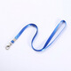 卡富仕（cardfuss） 1cm經(jīng)龍蝦鉤掛繩狗扣吊繩展會(huì )證會(huì )議證胸卡工牌掛帶工作證卡套帶平紋掛脖繩 212藍色掛繩 1個(gè)