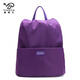威栩生（VIZEUS）雙肩包進(jìn)口輕尼龍料背包運動(dòng)休閑旅行包戶(hù)外韓版男女通用手提包 紫色大款