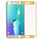 拓蒙（TUOMENG） 適用于三星S6edge+/plus鋼化膜全屏SM-G9280/G9287曲面屏手機(jī)膜藍(lán)光高清防爆保護(hù)膜屏幕玻璃膜 三星S6edge+【5.7英寸】土豪金