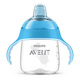 新安怡（AVENT） 飛利浦卡通企鵝杯學(xué)飲杯訓(xùn)練水杯防漏帶手柄軟嘴鴨嘴杯SCF751/12 260ml藍(lán)色軟嘴鴨嘴杯企鵝杯