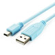 JICHIA京像console調(diào)試線交換機路由器配置線miniUSB連接線適用于思科CISCO 淺藍色 1.8米