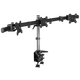 悠視YS-MP330(15-27英寸)三屏顯示器支架3屏電腦拼接支架三聯(lián)屏桌面臺式支架 夾桌式