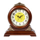 康巴絲（Compas）臺式電波座鐘客廳復古實(shí)木電子時(shí)鐘臺鐘鐘表書(shū)房臥室電波鐘 SZZD2231M