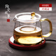 HITOMI加熱杯墊恒溫保溫底座暖杯器 熱牛奶神器茶壺茶座 智能中國紅+玲瓏壺