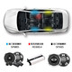 RECOIL 汽車(chē)音響改裝車(chē)載套裝同軸喇叭6.5寸兩分頻高音頭揚聲器 【純銅套線(xiàn)】前門(mén)套裝+后門(mén)同軸