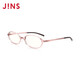 睛姿（JINS）成品200度老花鏡輕便時(shí)尚佩戴舒適鏡片防藍光送父母禮物FRD18A051 02粉色