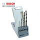 博世（BOSCH） 博世原裝裝配5支裝六角柄金工麻花鉆套裝 充電鉆電鉆鉆頭2~6mm 博世5支鉆頭套裝(六角柄金工麻花鉆頭套裝)