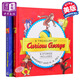 好奇猴喬治故事合集2冊(cè)套裝 英文原版 Curious George 經(jīng)典故事繪本 喬治猴