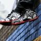 耐克（NIKE）新款男鞋噴泡Air Foamposite One 玫瑰金尼克斯籃球鞋  314996-101 蛇紋噴 43
