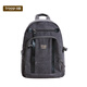 Troop英國雙肩包男經(jīng)典休閑學(xué)院派書(shū)包復古電腦背包帆布男女雙肩中包 小號黑灰色TRP0255