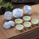 瓷牌茗茶具（cipaiming teaset）高白瓷功夫具套裝陶瓷蓋碗茶杯整套泡茶