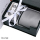 De Lisle 男士商務(wù)正裝職業(yè)領(lǐng)帶禮盒裝套裝8.5cm 結(jié)婚新郎婚慶領(lǐng)帶 靈動(dòng)灰